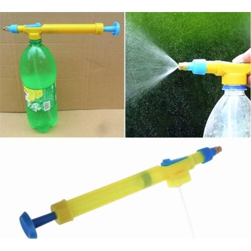 1pcs Household High Pressure Air Pump Manual Sprayer Garden Adjustable Trolley Gun Nozzle Watering Spray Sprayer Head with Joint