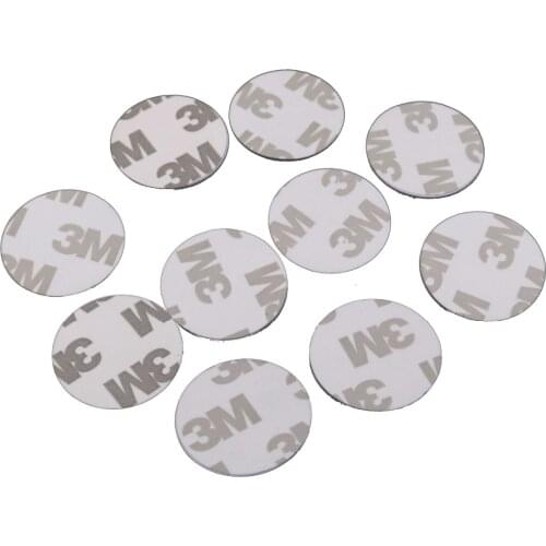 10PCS 13.56MHz 216 Chip NFC tags Electronic tags NFC white round cards 888byte ISO1443A
