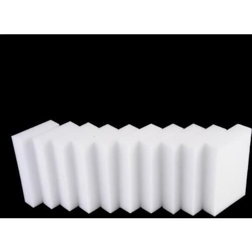 20pcs 100*58*20mm White Melamine Sponge Magic Sponge Eraser For Kitchen Office Bathroom Clean Accessory/Dish Cleaning Nano