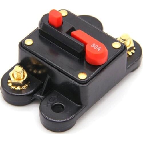 60A 80A 100A 150A 200A 250A 300A Fuse Holder AGU Style Stereo Amplifier Refit Car Audio Amplifier Circuit Breaker