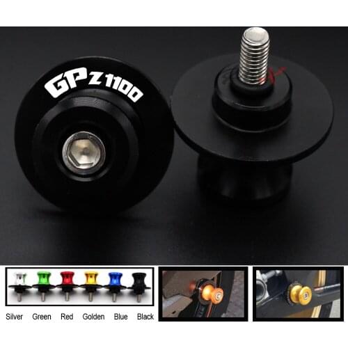 For Kawasaki GPZ1100 GP-Z1100 ABS 1995-1998 Motorcycle Accessories CNC Aluminum M10 Rocker Shaft Slider Bracket Screw