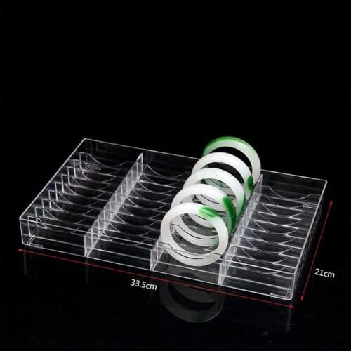 Fashion Transparent Acrylic Bracelet Bangle Watch Jewelry Display Stand Holder rack/box Tabletop Showstand