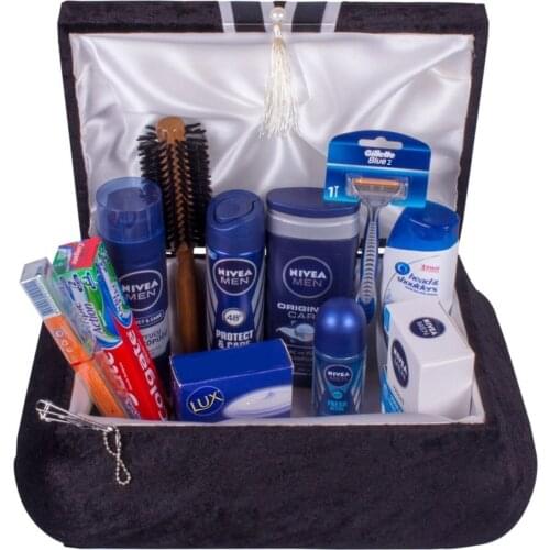 Groom Coffer 13 Piece Shaving Gift Bundle set, wedding Package, Wedding accessory lotion cream, crate set, wedding set, Wedding