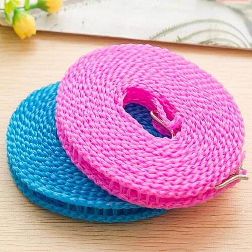 Washing Line Non-slip Cloth Hanging Rope 3 M 5M Clothes Dryer Clothesline Laundry Organization Drying Rack