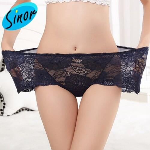 [Bottom Price]New Large Size XXL Lace Underwear Fat Mm220 Jin Lace High Waist Underwear Womens Panties Sexy