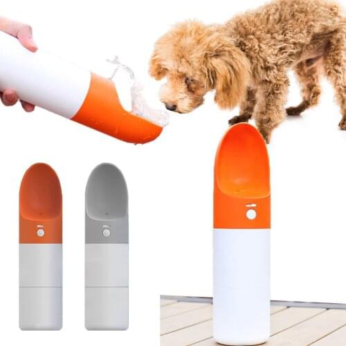 Portable Pet Water Cup 270ML Puppy Dog Travel Health Water Bottle Dispenser Pet Drinking For Smart Home Dropship