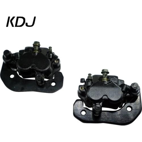 Right and Left Rear Brake Calipers Assembly for ATV Can Am Outlander Renegade 450 500 570 650 800 850 1000 with Pads