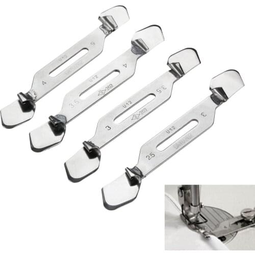 Industrial Sewing Machine Foots Crimping Presser Bothe Ends Walking Foot Sewing Machine Accessories Garment Fabric Quilting Tool