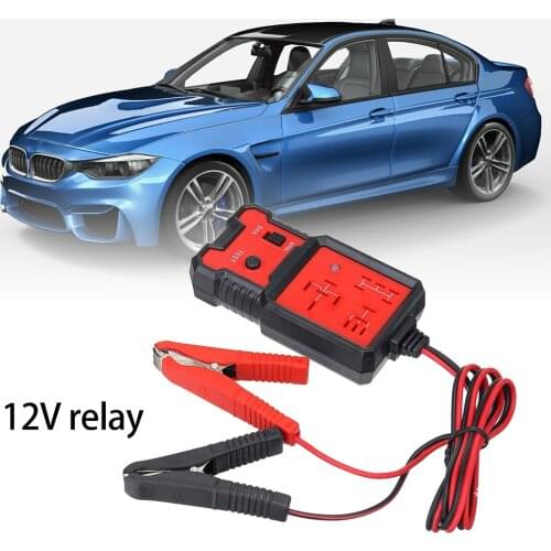 Cars Battery Checker Automotive Relay Tester Diagnostic Tools 4 Pin 5 Pin 12V Universal Electronic Automotive Relay Tester
