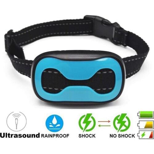 Dog Accessories Smart Bark Stopper Dog Barking Prevention Rechargeable Waterproof Collar Supplies dog collar accessories