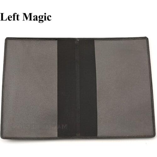 Special Card protective Case Maigc Tricks Leather Case Clip Card Close Up Street Magic Accessories Deck Gimmick Props Illusions