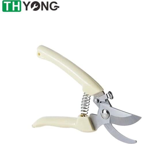 17cm/19cm Pruner Tree Cutter Gardening Pruning Shear Scissor Stainless Steel Cutting Tools Set Home Tools Anti-slip