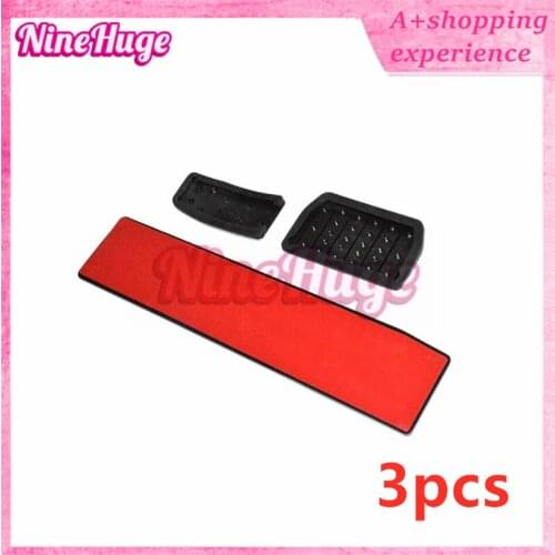 3X Model X S Throttle Brake Rest Area Foot Pedal Metal For Model X S Tesla