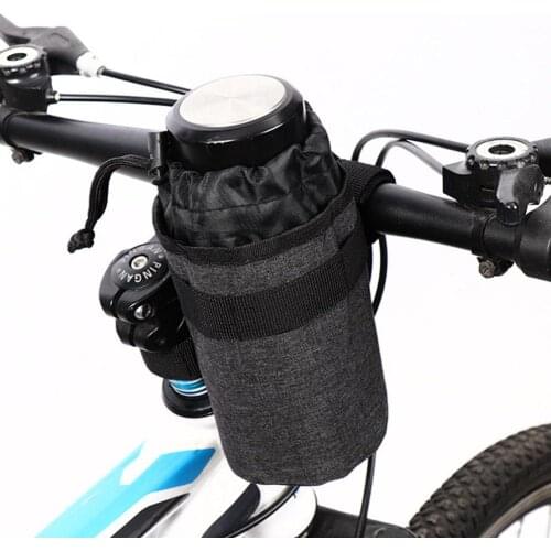 750ml Bicycle Bike Cycling Handlebar Water Bottle Drink Bag Pouch Cup Holder