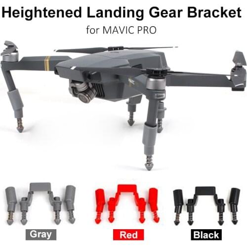 Shock-absorbing Landing Gear for DJI Mavic Pro Heightened Stabilizers Leg for DJI Mavic Pro Gimbal Protector Landing Skid