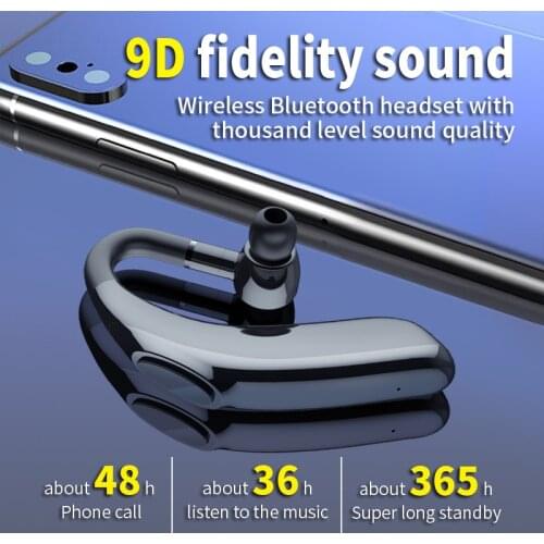 Bluetooth Earphones X18 Ultra Long Battery Life 48 Hours Hanging Ear Business Headset TWS Headphones Наушники