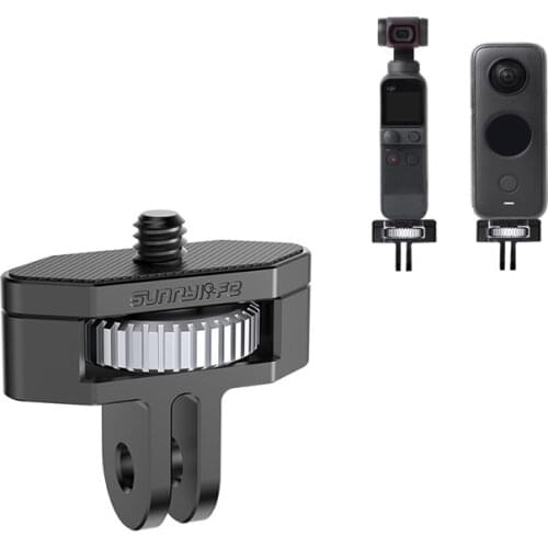 1/4 Metal Adapter Quick release Screw for gopro / osmo action /dji osmo Pocket /Insta360 /FIMI PALM / SLR Camera Connectoror