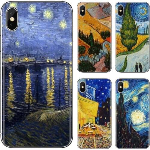 Van Gogh Starry Night For Samsung Galaxy A10 A30 A40 A50 A60 A70 a12 a31 a41 a51 a71 a20e a21s M30 Buy Silicone Phone Case