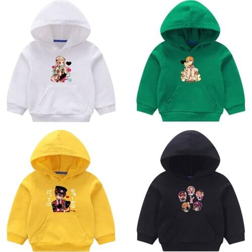 Toilet-Bound Hanako Kun Children Sweatshirt Boy Girls Autumn Streetwear Anime Printing Hoodies Pullovers Fashion Harajuku Hoodie