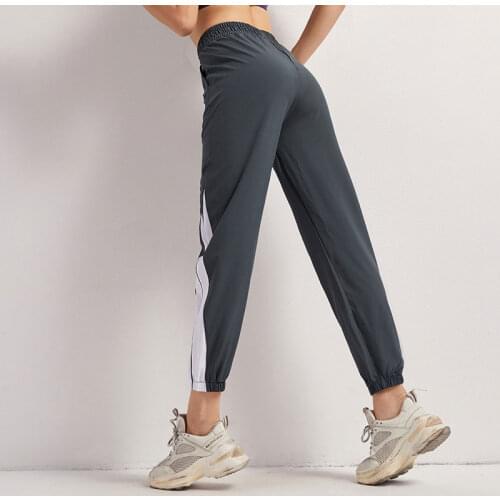 FTTOY new delivery of fast dry summer sports pants women loose and thin breathable casual skinny fitness running yoga pants