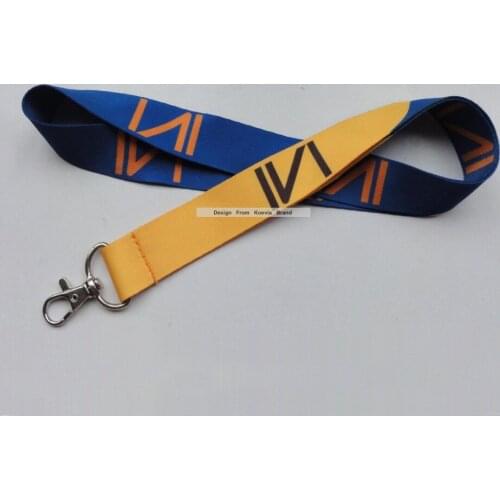 Custom Company Logo Print Cheap Polyester Neck Lanyard Promotion Design Personal Lanyard Strap Free Shipping