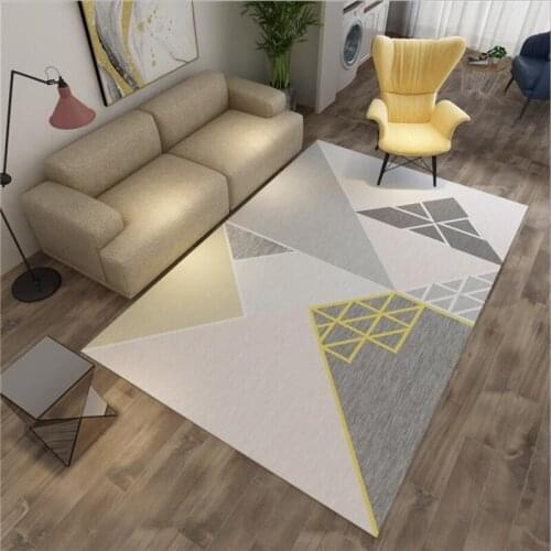 Carpets For Living Room Modern Home Decoration Rugs Non-slip Crystal Velvet Bedroom Door Large Floor Mats Room Floor