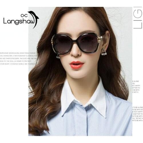 Женские солнцезащитные очки кошачий глаз Langshaw China At AliExpress