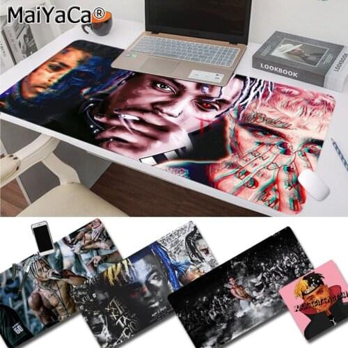 MaiYaCa In Stocked XXXTENTACION Silicone large/small Pad to Mouse Game Rubber PC Computer Gaming mousepad