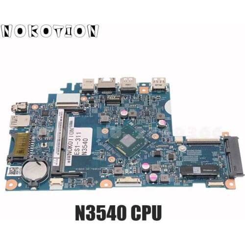 NOKOTION NBMRT11006 NB.MRT11.006 EA30 BM MB 14221-1M 448.03404.001M For ACER Asipre ES1-311 Laptop Motherboard SR1YW N3540 CPU