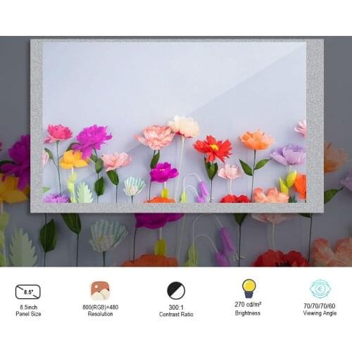 Original Innolux LW850AT9301 Resolution 800×480 SRGB 8.5 Inch LCD Display Screen WithoutTouch LCM Module 40 Pins TFT 270 Nits