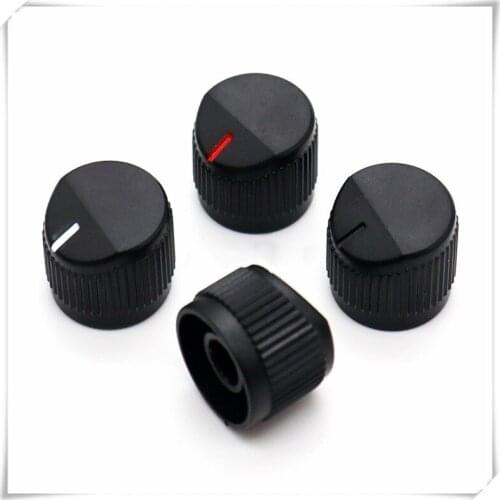 10 Pieces Plastic Flower Shaft Knob Diameter 17mm Height 14mm Potentiometer Encoder Knob Gear Shaped Inner Hole 6mm