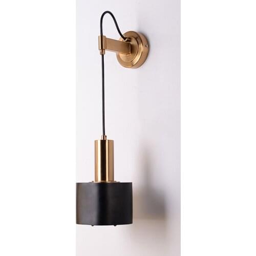 Nordic 3 Lights Dimmable Wall Lamp Metal Sconces Adjustable LED Wall Mount Living Room Light for Bedroom Bedside Lighting Black
