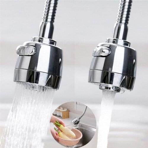 Kitchen Basin Faucets Head Flexible Faucet Sprayer Extender Turbo Bendable Bathroom Sink Tap Head Nozzle Sink Stainless Steel