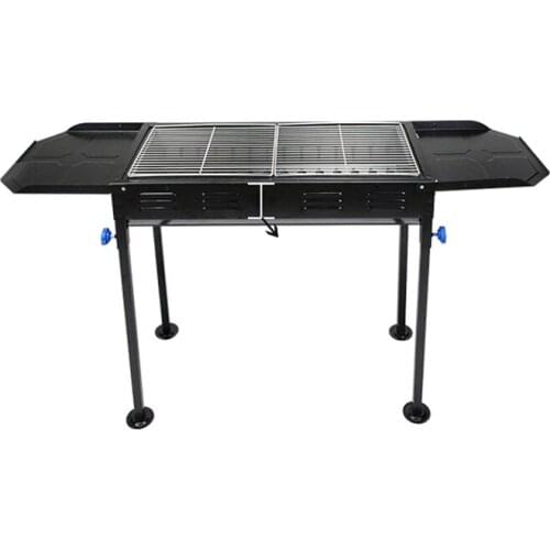 Thicken large grill outdoor charcoal portable barbecue home barbecue tools more than 5 people complete set