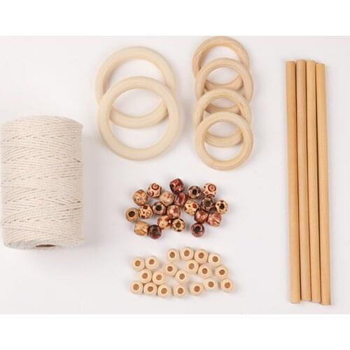 Cotton Twisted Braided Cord Rope DIY Handmade Home Textile Supplies Wall Hanging Plant Hanger Craft Macrame String Wedding Decor