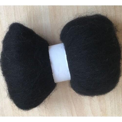 WFPFBEC Z2 DIY fun doll needlework 100% merino Wool Fibre Wool Roving For Needle Felting 50G 100G