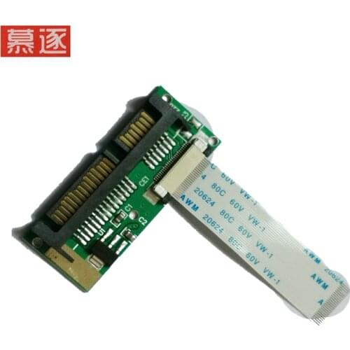 1.8" ZIF/LIF CE HDD Hard Disk Drive SSD to 7+15 22 Pin SATA Adapter Converter