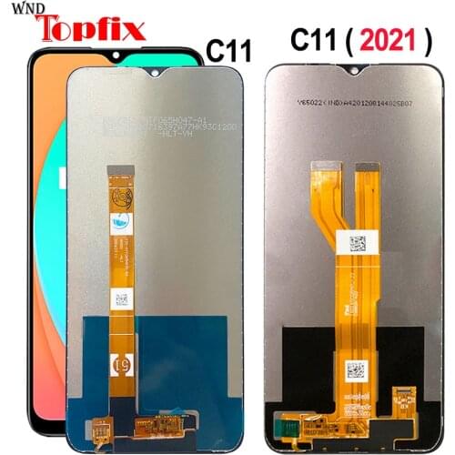 100% Tested For OPPO Realme C11 RMX2185 LCD Display Touch Screen Digitizer Assembly For Phone 6.52" Realme C11 2021 LCD RMX3231