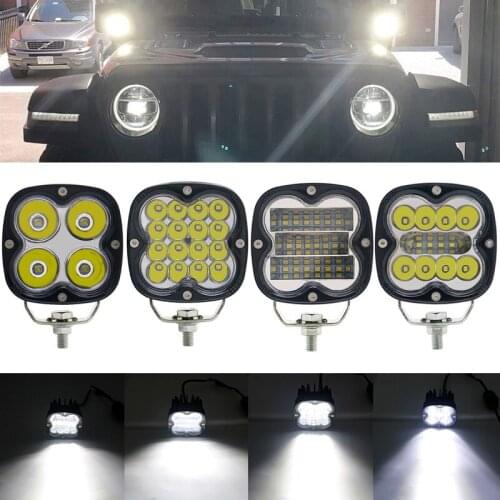 2 Inch Led Fog Work lights For Truck Jimny ATV UTV Wrangler Offroad Motorcycle Car Led Work headlight Combo/Spot/Flood lights