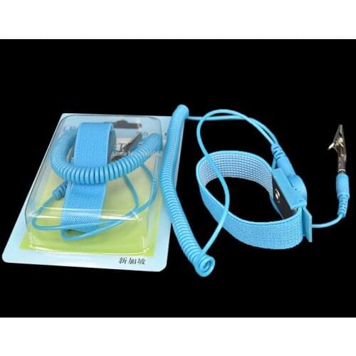 Free Shipping Anti Static ESD Wrist Strap Elastic Band with Clip for Sensitive Electronics Repair Work Tools