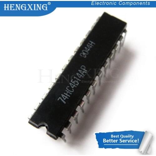 5pcs/lot 74HC4514AP 74HC4514 DIP-24 In Stock