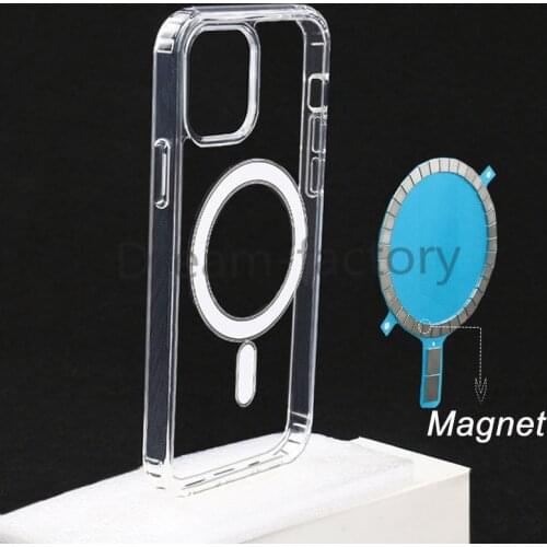 500PCS Magsafe Clear Shockproof Case Cover for iPhone 12 Mini 12 Pro Max free DHL
