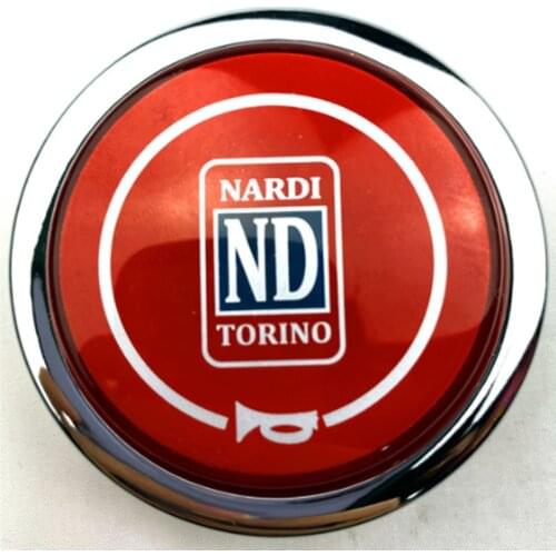 Free shipping top racing universal Modified car horn button, racing steering wheel NDhorn cover