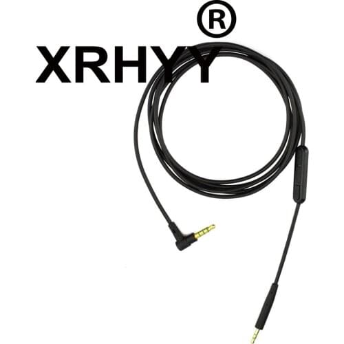 Black Audio Cable Replacement Cord For Bose QC25 25 Headphone W/ IN-LINE MIC and Remote