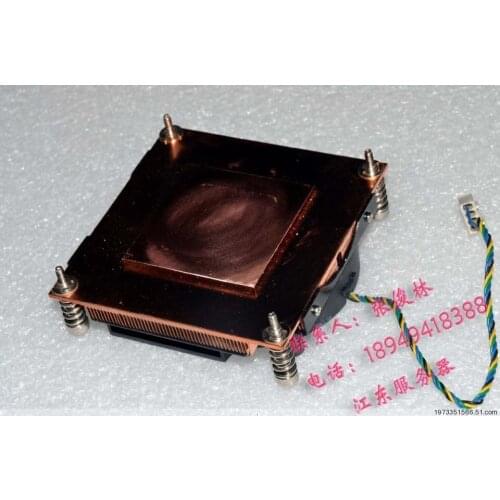 FOR COONONG 1U 2U server Side blowing 1366pin heatsink + cooling fan
