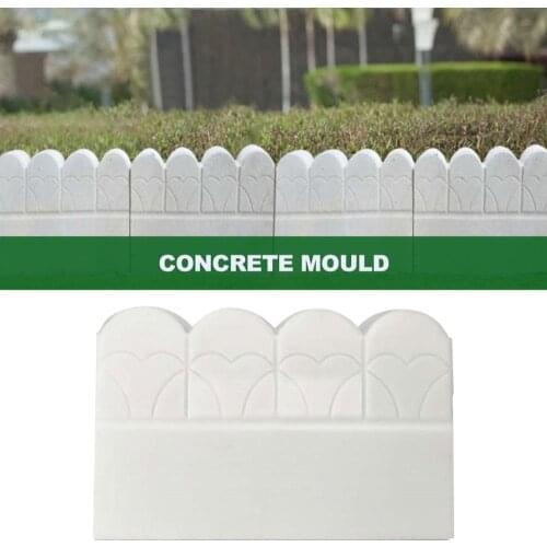 Fence Concrete Mold, Brick Cement Mould Garden Path Plastic DIY Tool Courtyard Garden Fence Mold Pavement Paving Moulds