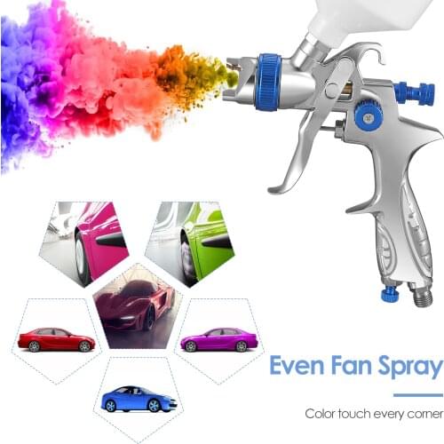 HVLP Air Spray Gun Set Professional Air Paint Kits With 3 Nozzles 600CC Mini Paint Spray Airbrush Painting Repair Spray Primer