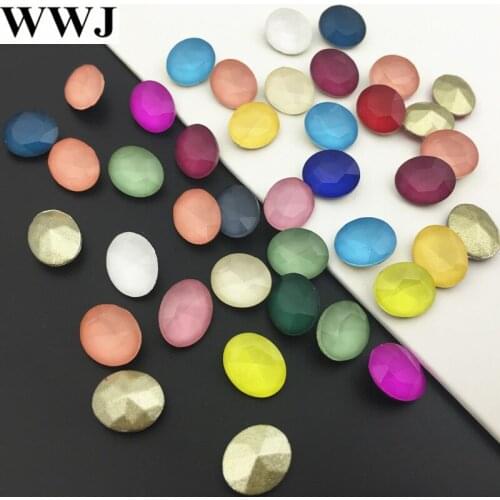 New Mocha Oval fancy stone Glass Crystal Beads 8x10mm Jewelry beads bracelet,necklace,brooch making