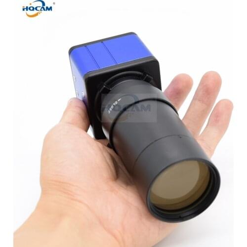 HQCAM 5-100mm Manual Zoom IPC 1/2.8" SONY STARVIS IMX307 sensor Hi3516 CCTV IP camera module Box Style with Built-in IRC filter