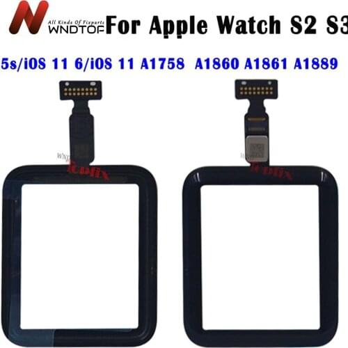 38mm/42mm Touch Screen For Apple Watch Series 2 3 Touch Screen Digitizer For Watch Series 2 3 Touch Panel Replacement Parts
